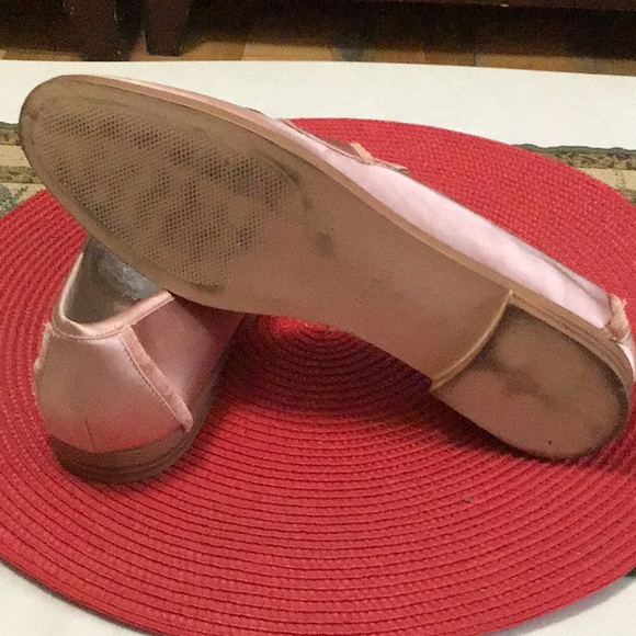 EUC. ZARA Satin Penny Loafer Shoes Slip On Low Heel - Picture 12 of 12